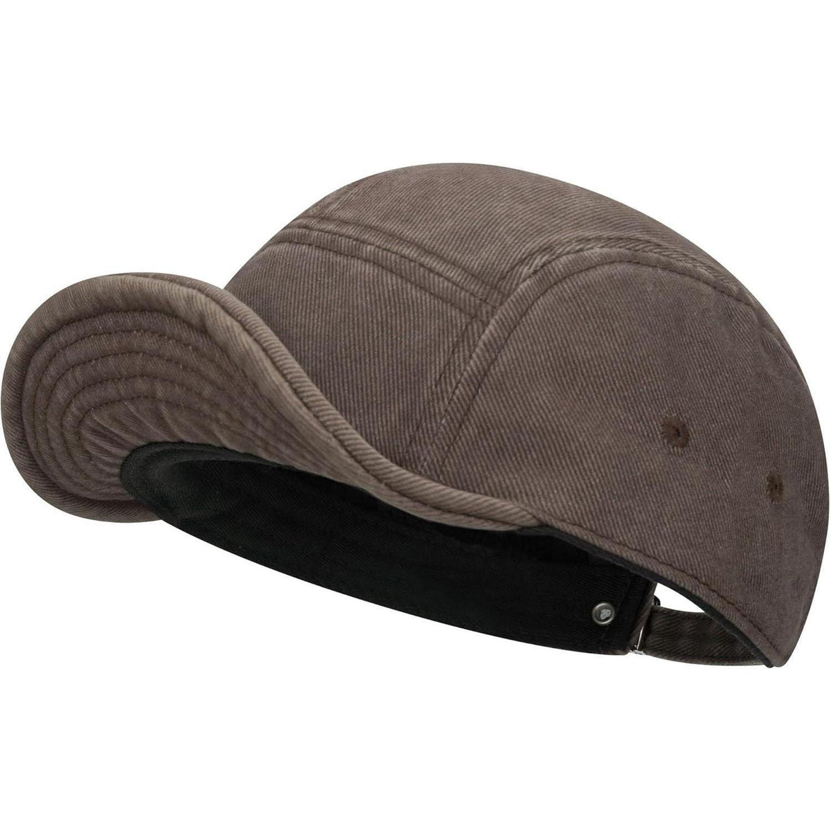 Baumwoll 5-Panel Cap mit kurzem Schirm – Herren Baseball Cap
