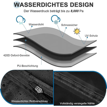Hängesessel Abdeckung 230x200cm – Wasserdicht & Windfest