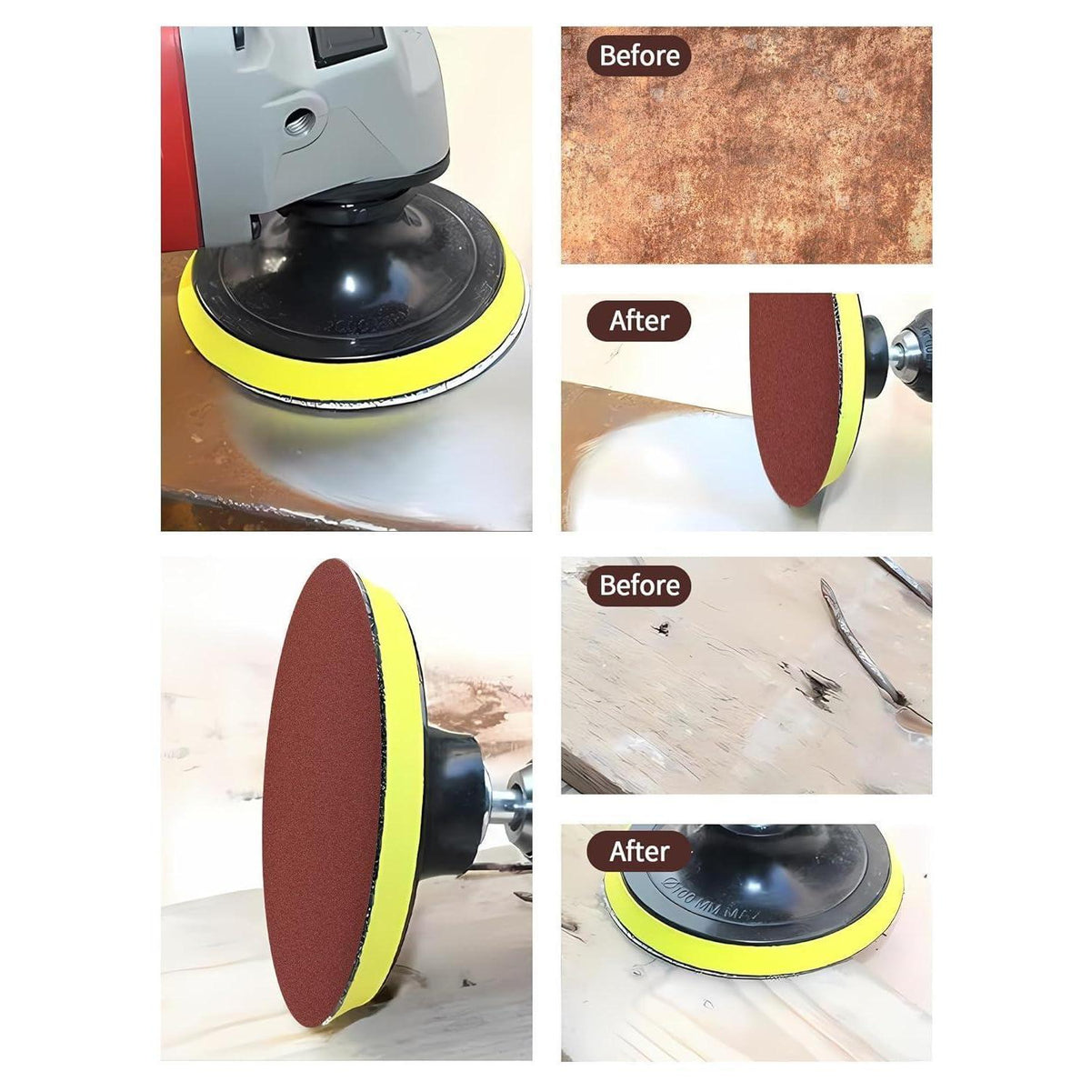 Schleifpapier 100mm Klett 60er Körnung, 60 Stück