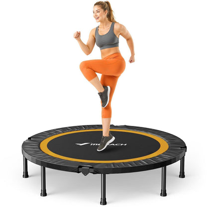 Fitness Trampolin Mini – Faltbar, 102cm/122cm, Leise & Robust