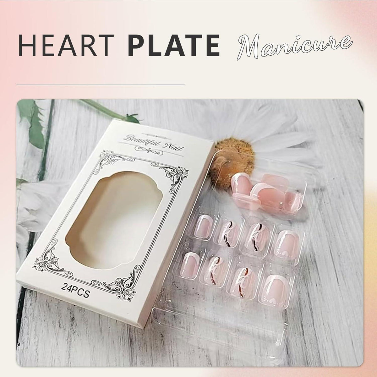Press On Nägel Herzdesign – Valentinstag & Party Nails