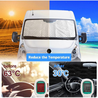 Thermomatte Sprinter Innen 2019-2024 | 7-teilig Sonnenschutz
