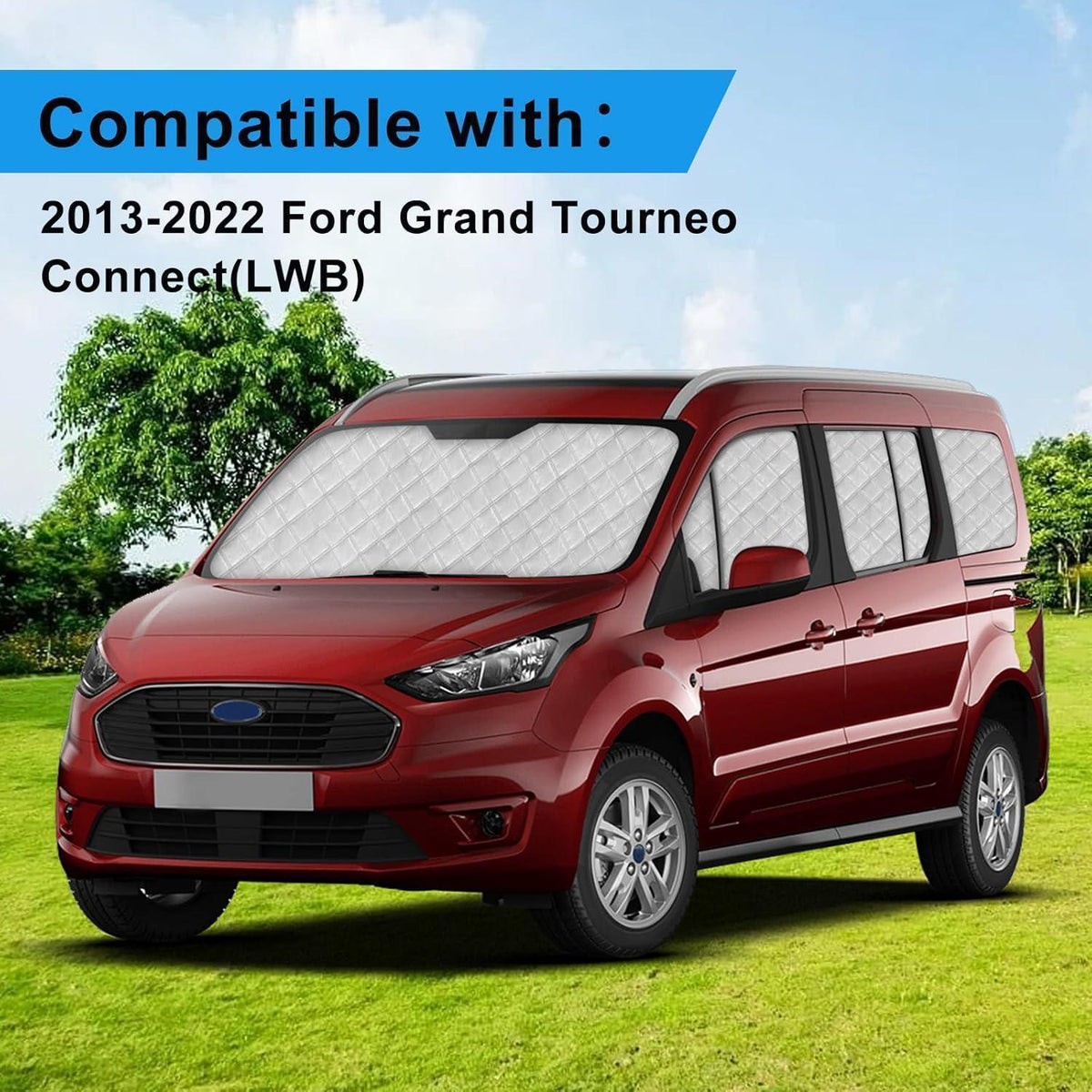 Thermomatte Ford Tourneo Connect 2012-2022 – 12-teilig