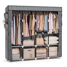 Stoffschrank 170cm breit – Viel Stauraum & Abdeckung