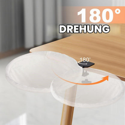 Katzenbett für Schreibtisch, drehbar & höhenverstellbar, beige