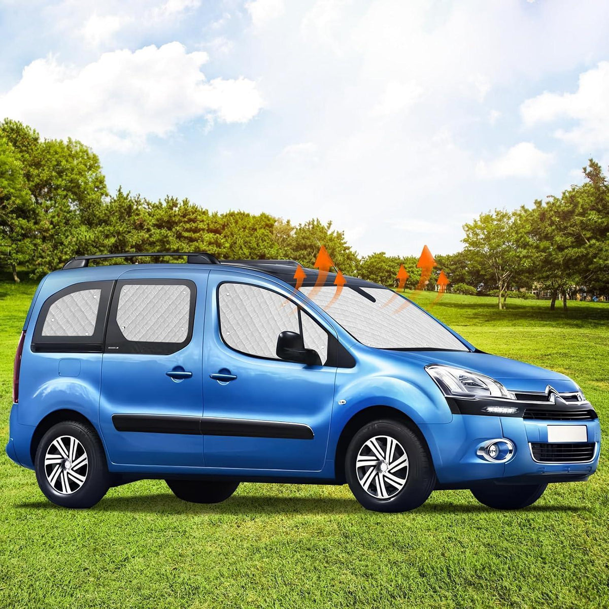 Sonnenschutz Auto Frontscheibe Citroen Berlingo 2018-2025