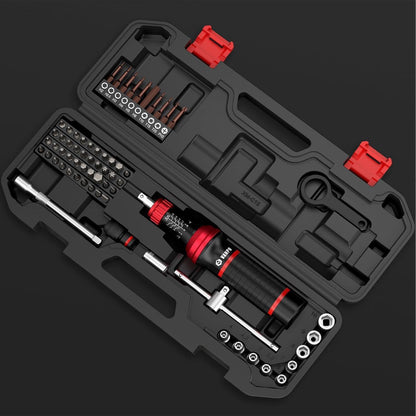 Drehmomentschraubendreher Set 2-8 Nm mit 64 Bits und T-Griff