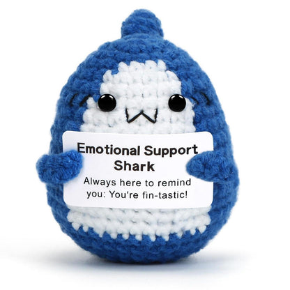 Gehäkelter Hai Kuscheltier – Positives Geschenk für Hai-Liebhaber