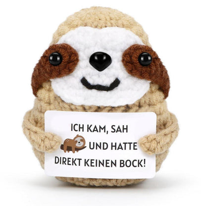 Faultier Kuscheltier - Emotionales Support Geschenk Grau