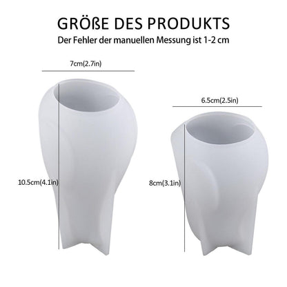 Silikon Gießform Vogel – 2er Set für DIY & Osterdeko