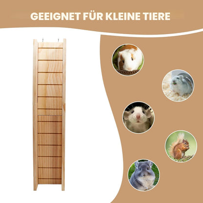 Holzrampe für Meerschweinchen & Co. – Kletterspielzeug 60cm