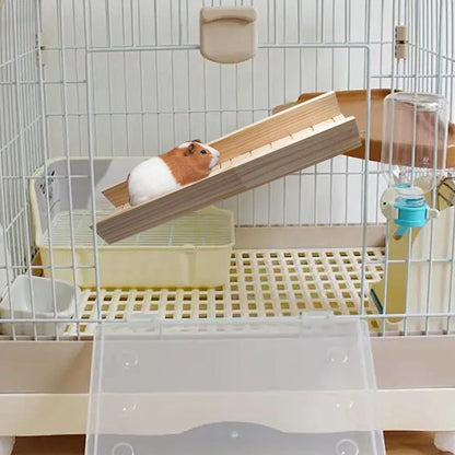 Holzrampe für Meerschweinchen & Co. – Kletterspielzeug 60cm