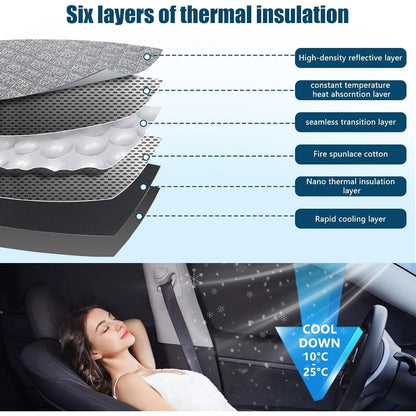 Sonnenschutz Auto Frontscheibe VW Touran 5T 2016-2025
