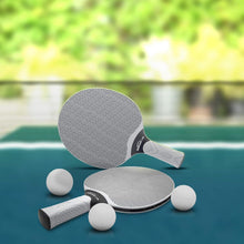 Tischtennis Set für 2-4 Spieler, Profi Schläger mit Aufbewahrungstasche