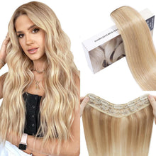 Blond Clip in Haarverlängerung 50cm Remy Echthaar #18/613