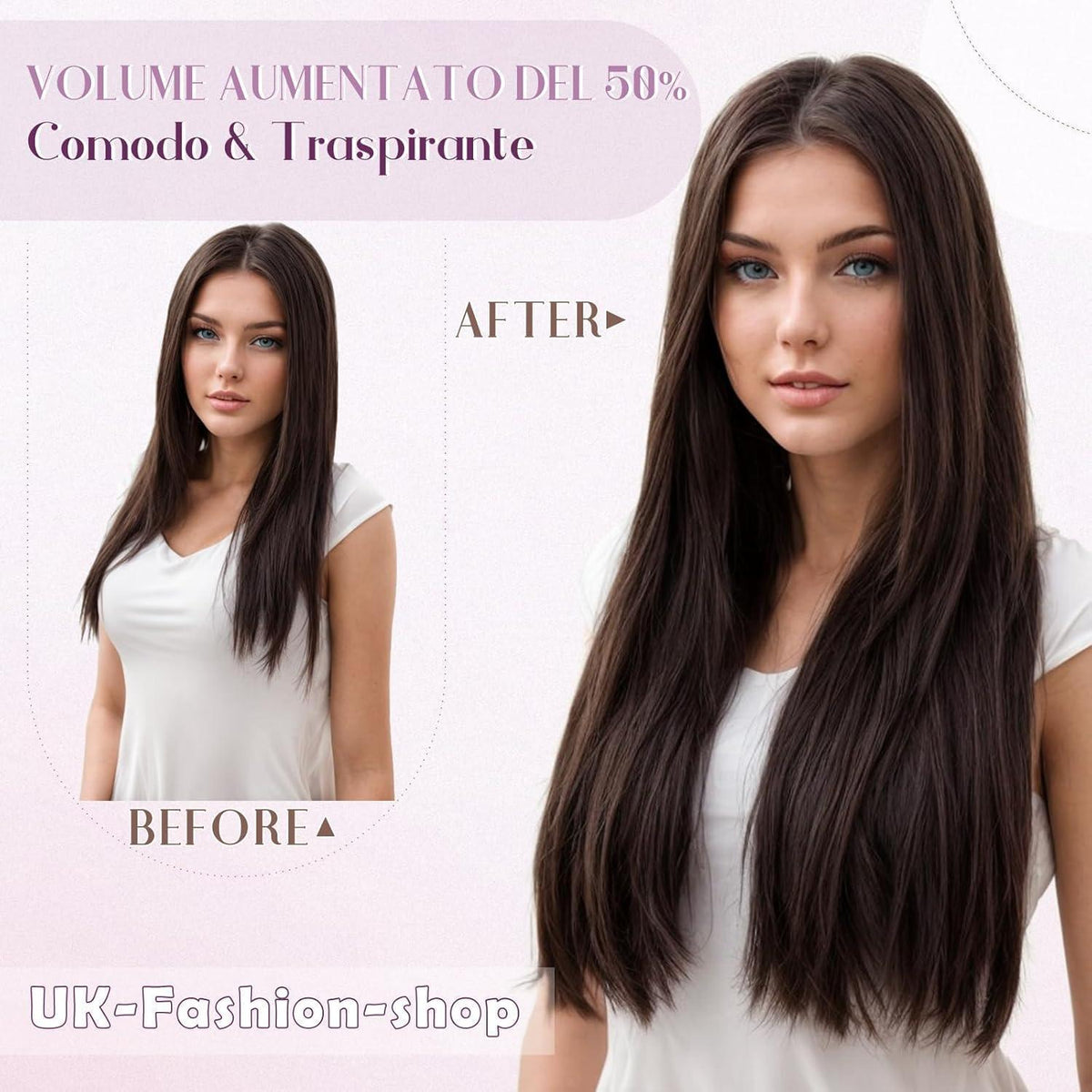 Clip-in Haarverlängerung Blond 30cm – Remy Echthaar #18/613