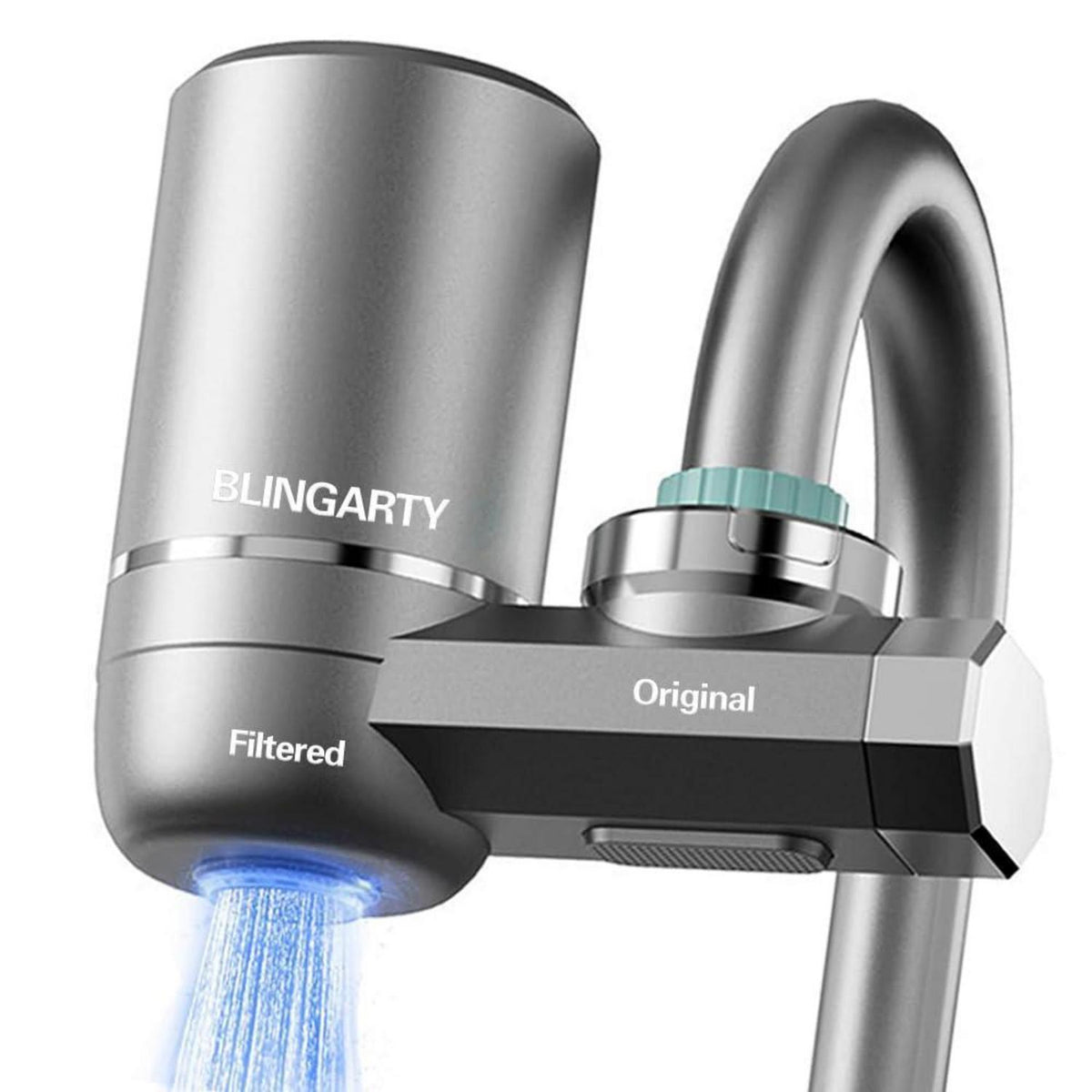 Wasserfilter Wasserhahn mit 12 Adaptern für sauberes Trinkwasser