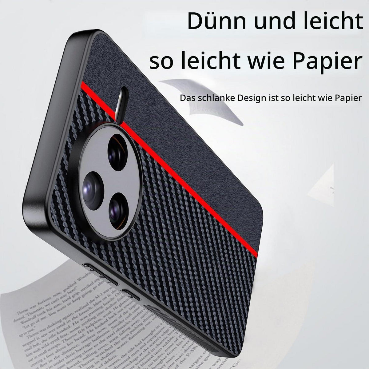 Xiaomi Poco F7 Pro Hülle Kohlefaser – Kratzfest & Kameraschutz