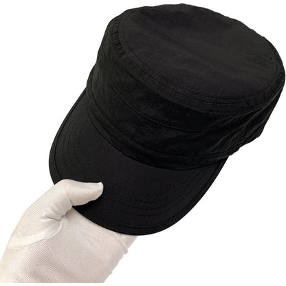Military Cap Herren Verstellbar – Vintage Flatcap für Frühling & Sommer