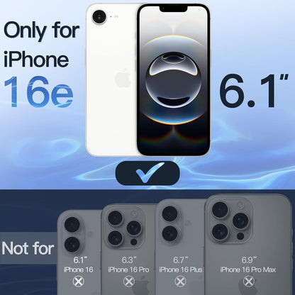 Sichtschutzfolie für iPhone 16e 6,1 Zoll (2025) - 2 Stück