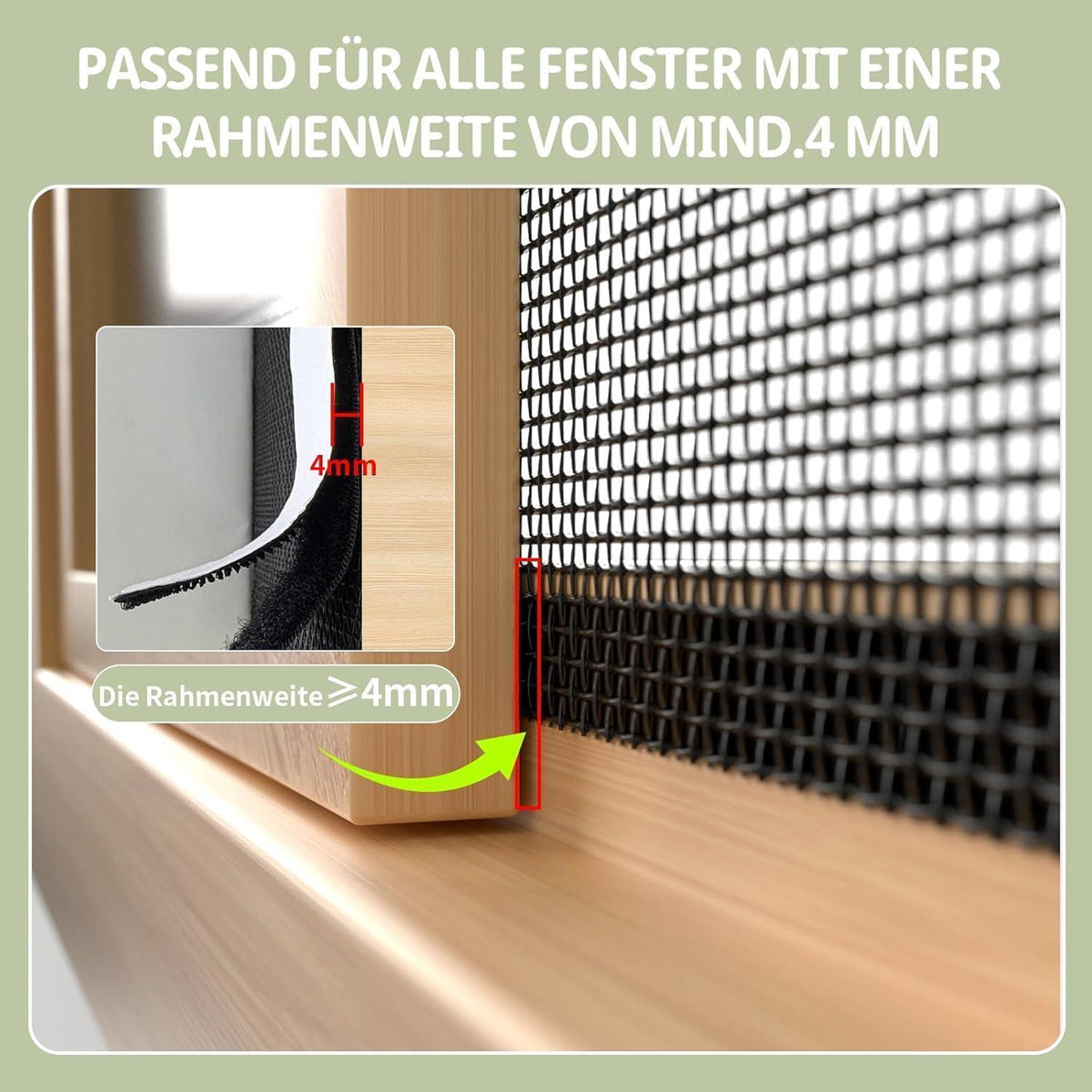 Katzensicheres Fenstergitter 100x130cm – Ohne Bohren, Kratzfest