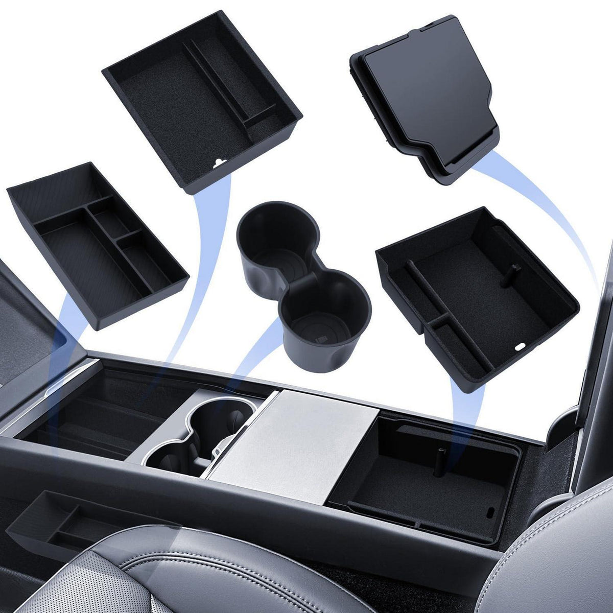 Tesla Model Y 2025-2026 Organizer Set 5tlg.