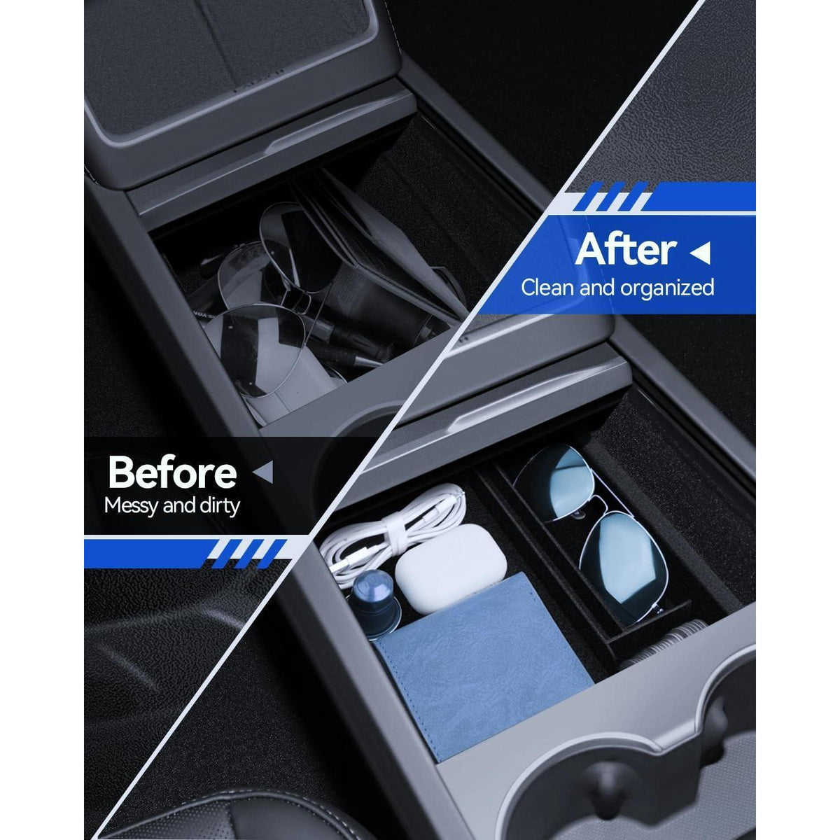 Tesla Model Y 2025-2026 Organizer Set 5tlg.