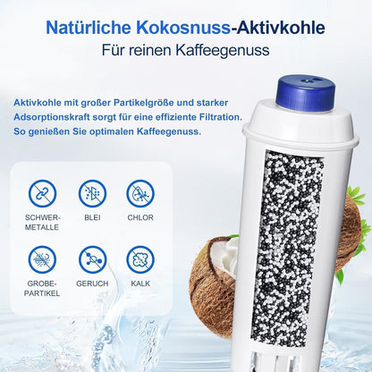 Wasserfilter für De'Longhi Kaffeeautomaten (12er Pack)
