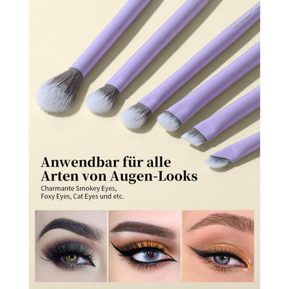 15-teiliges Make-up Pinselset mit Silberionen-Borsten