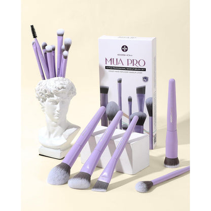 15-teiliges Make-up Pinselset mit Silberionen-Borsten