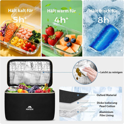 Laptop Rucksack Damen 15,6 Zoll mit Kühlfach – Wasserdicht & Anti-Diebstahl