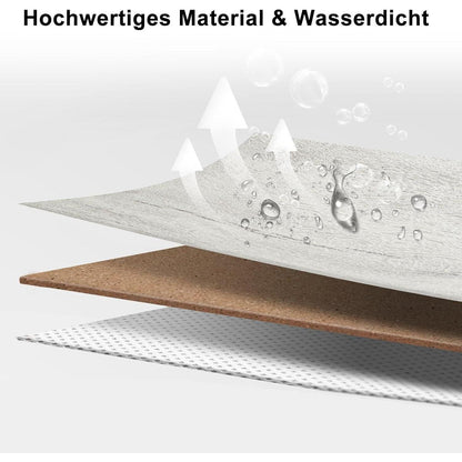 Kommode mit 8 Schubladen & Regalen – Schlafzimmer Organizer Weiß