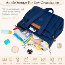 WACCET Handtasche Damen Groß Wasserdicht Nylon mit Viele