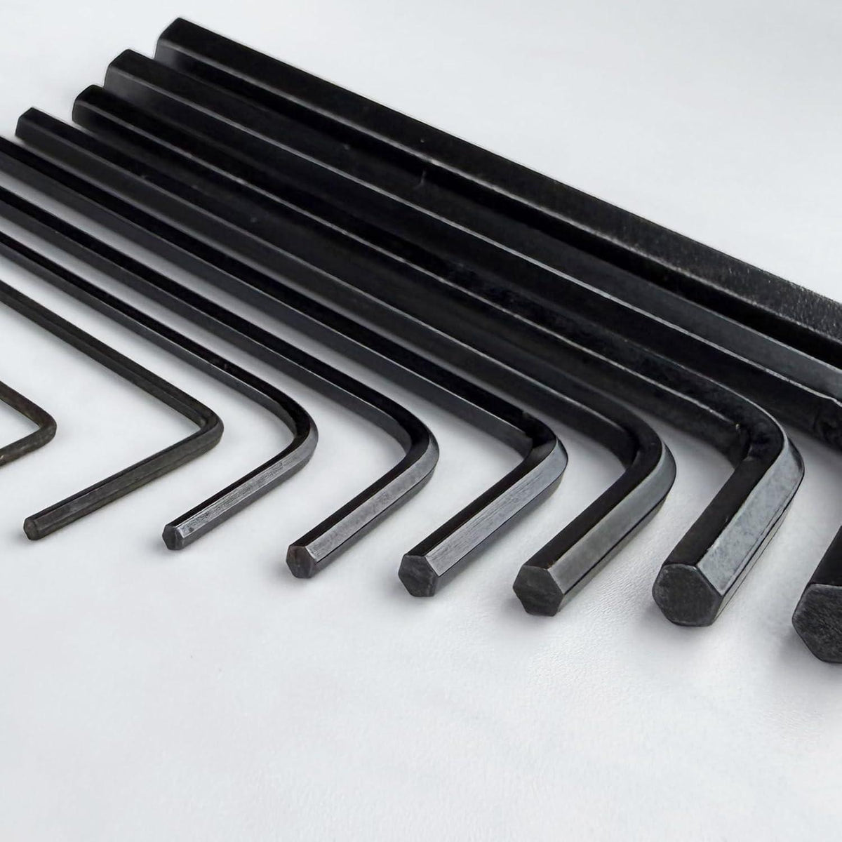 Sechskantschlüssel Set 10-teilig, 0,7-6mm, Legierter Stahl