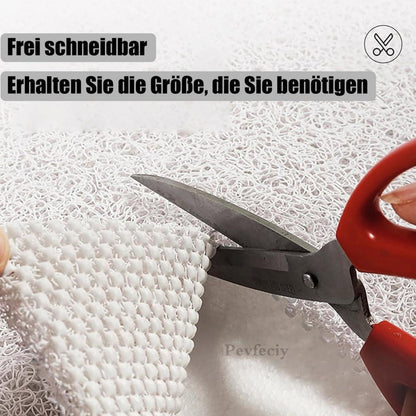 Rutschfeste Duschmatte 90x150 cm - Steinmuster & Komfort