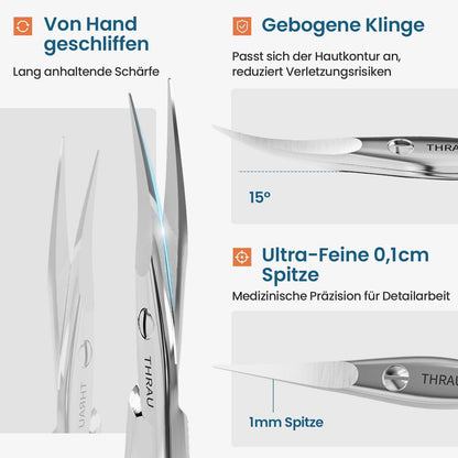 Rechtshänder Nagelschere Edelstahl – Präzise Hautschere