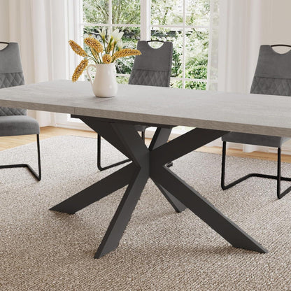 Ausziehbarer Esstisch mit 6 Stühlen – Modernes Esszimmer Set