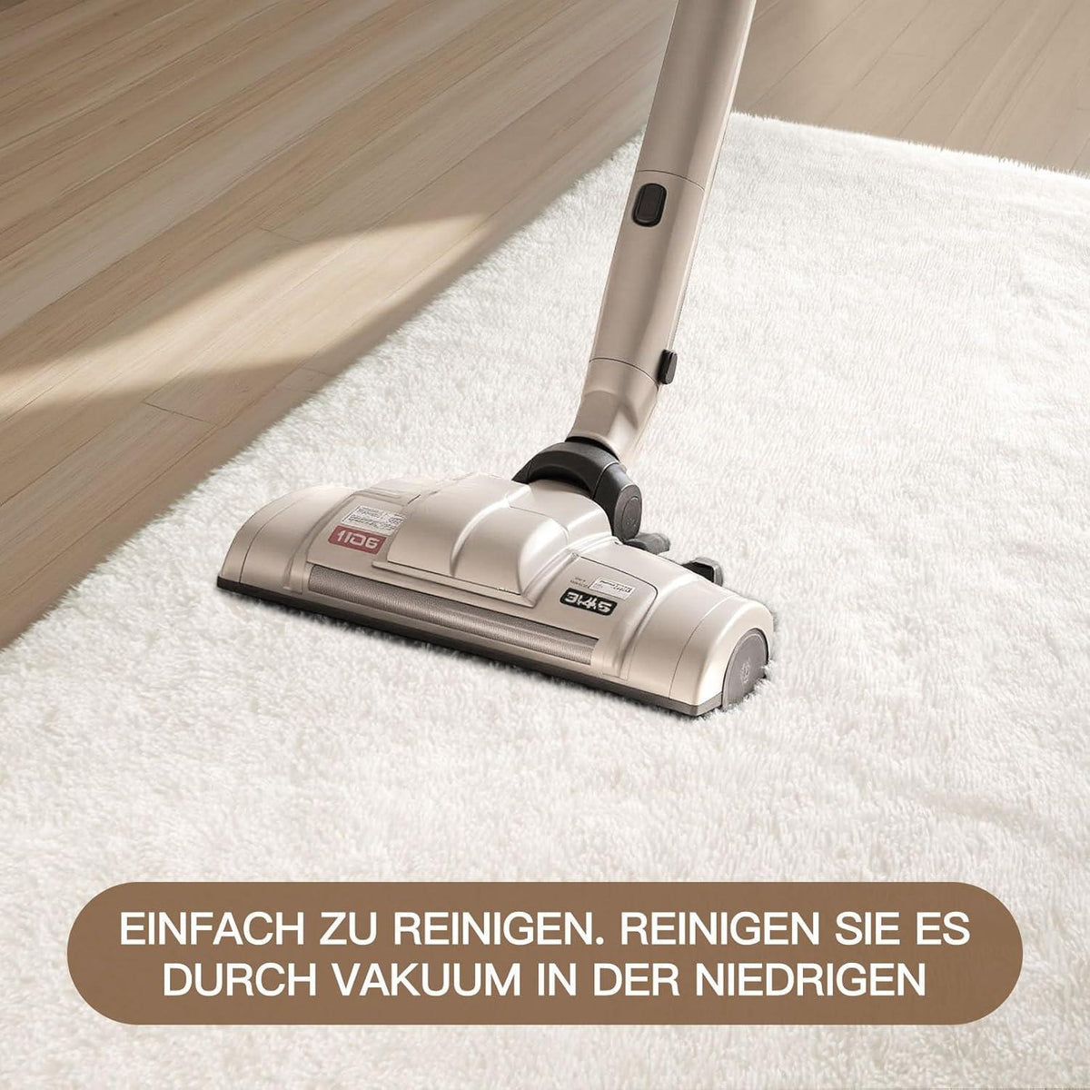 Grauer Hochflor Teppich 240x340 – Flauschiger Wohnzimmerteppich Waschbar