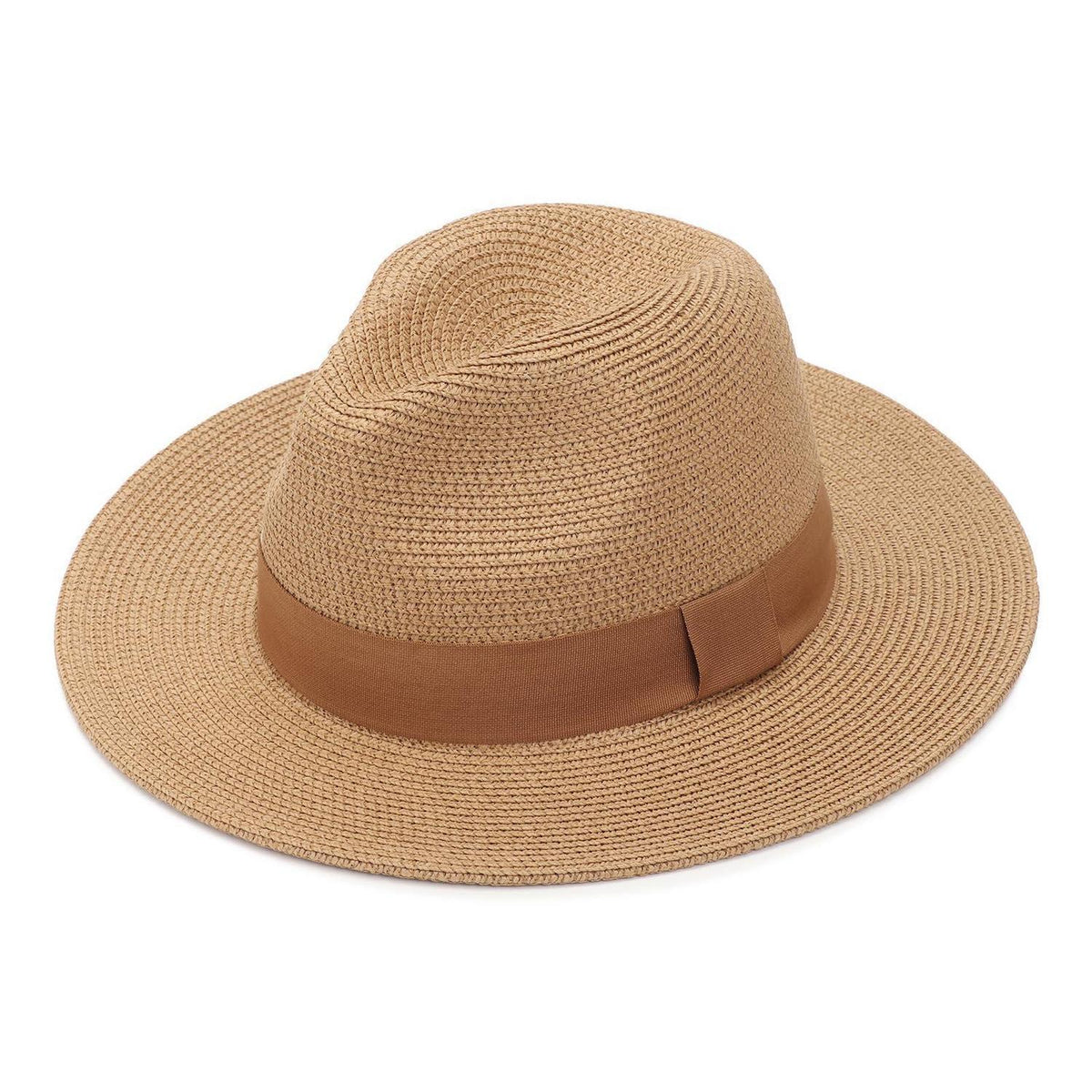 Damen Panama Hut mit breiter Krempe – Strohhut für Sommer & Strand