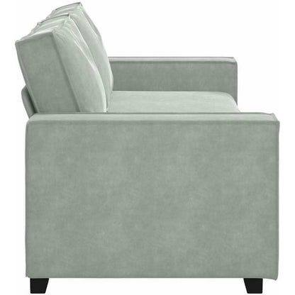 3-Sitzer Sofa 220 cm – Hellgrau, Modernes Polster Sofa