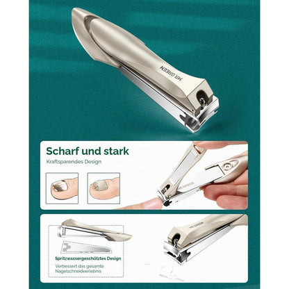 Maniküre Pediküre Set 8-in-1 | Nagelpflege Set für Männer & Frauen