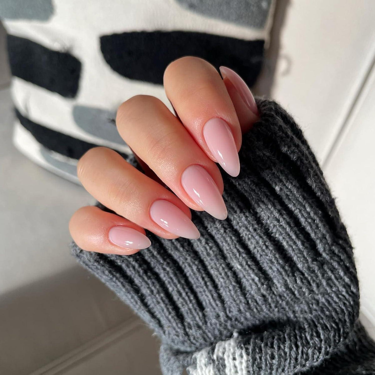 Altrosa Mandel Press On Nails - Künstliche Nägel zum Aufkleben
