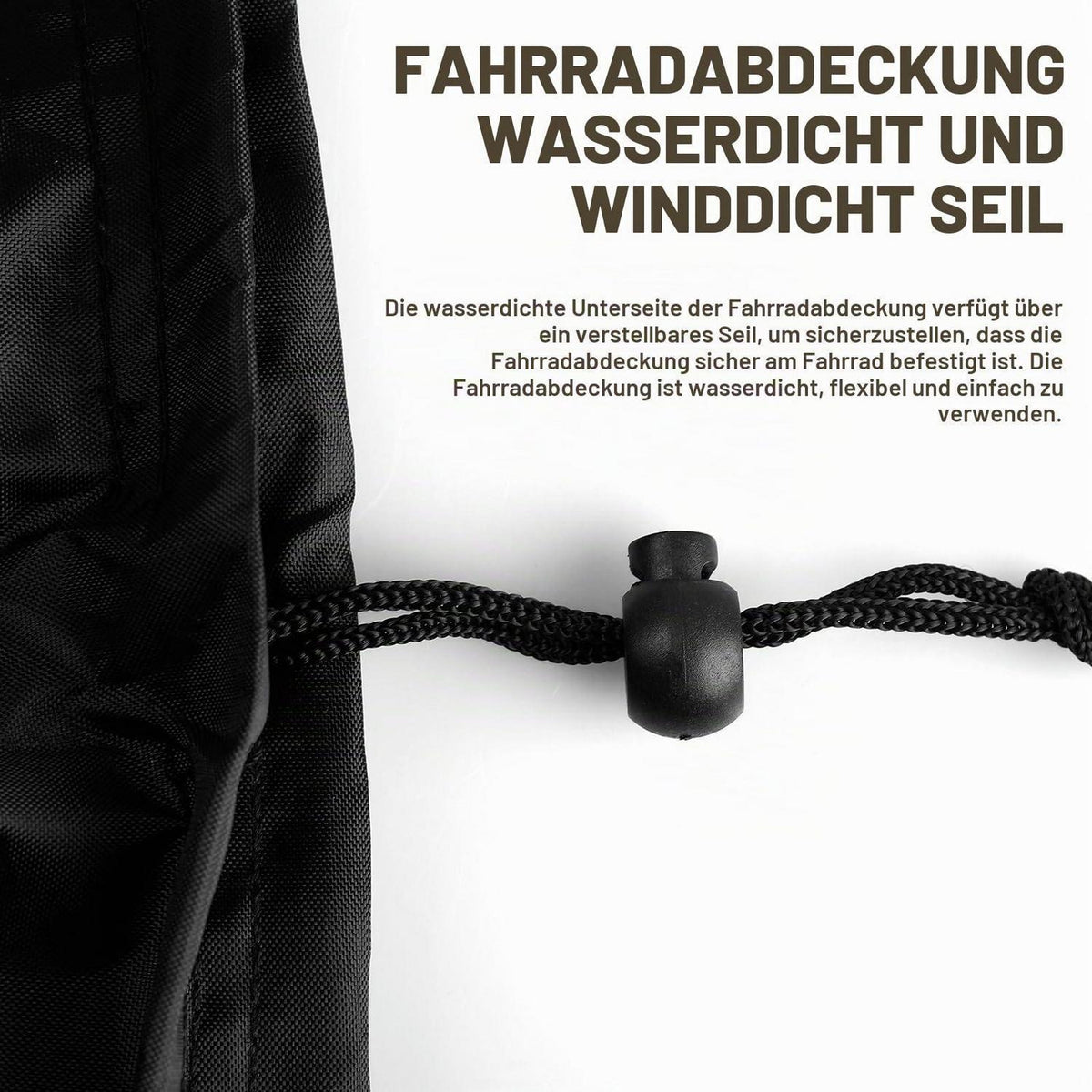 Wasserdichte Fahrradhülle – Schutzhülle für Heimtrainer & Outdoor