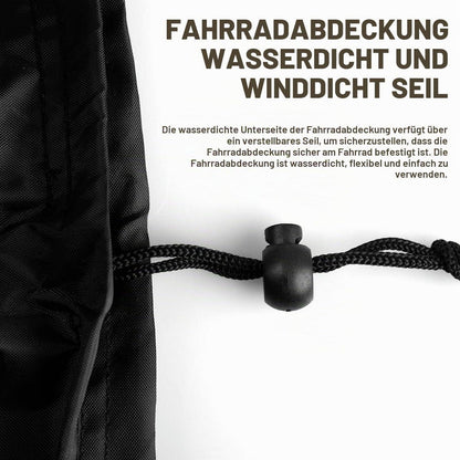 Wasserdichte Fahrradhülle – Schutzhülle für Heimtrainer & Outdoor
