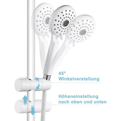 Verstellbare Duschbrause Halterung für Schiebestange 19-25mm