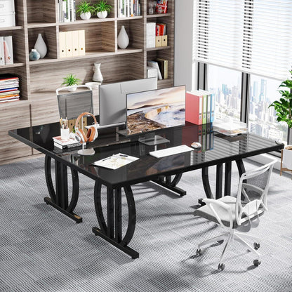 160cm Bürotisch mit Metallbeinen – Modern & Vielseitig