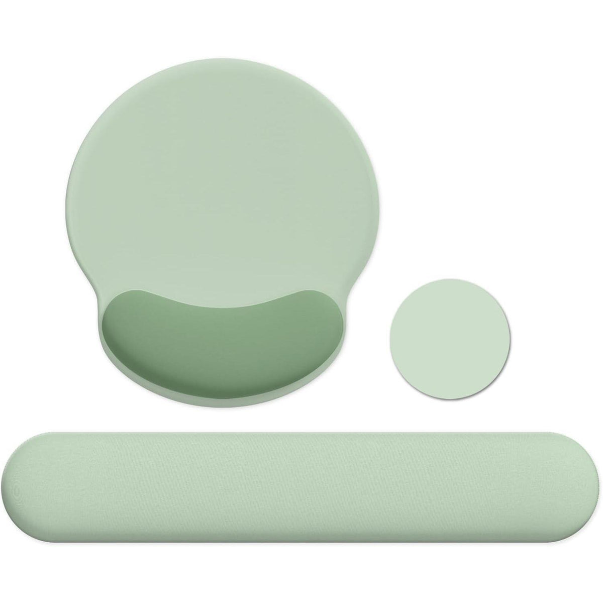 3-in-1 Handgelenkauflage Set Antik Grün
