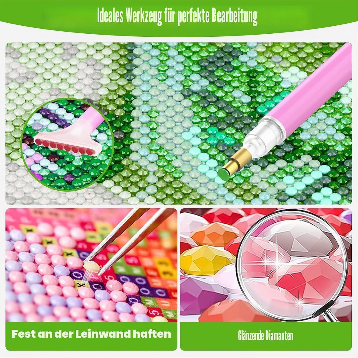 Diamant Painting Hunde 5D DIY Set 30x40cm