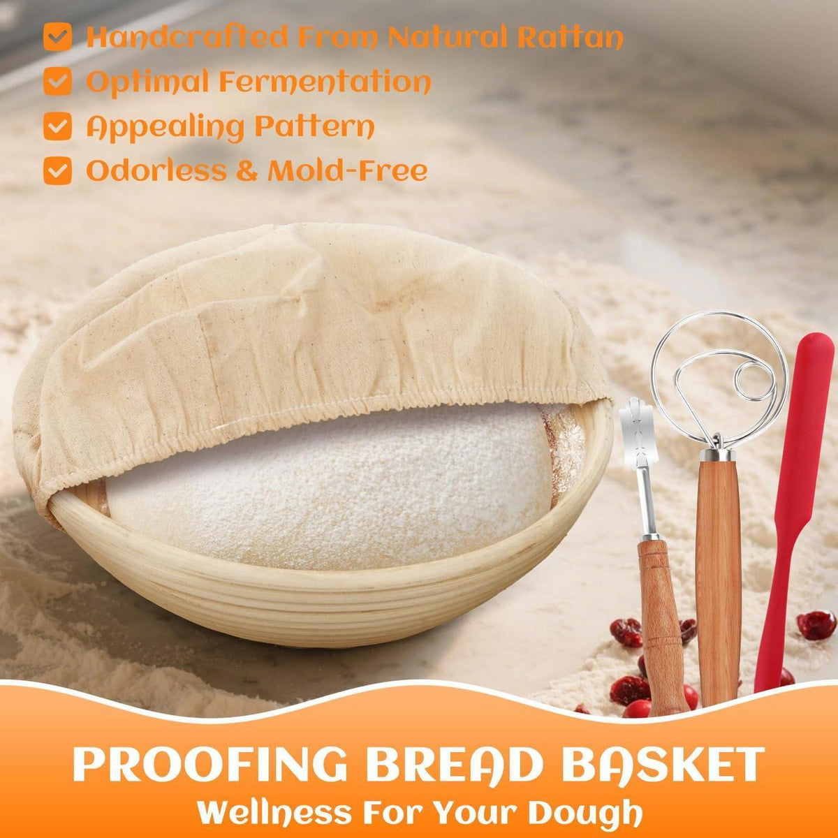 Gusseisen Dutch Oven Backset mit Zubehör