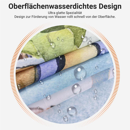 Seepferdchen Duschvorhang 180x200 cm – Wasserabweisend & Waschbar